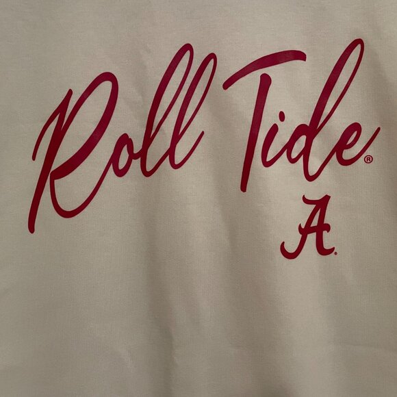 ALABAMA CRIMSON TIDE Size S "WIN THE DAY" PERFECT COZY CREW oversized SWEATSHIRT - Picture 3 of 5